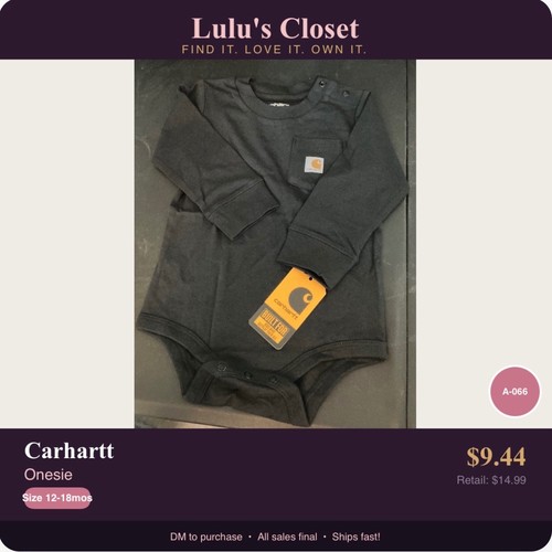 Carhartt infant boys long - infant,