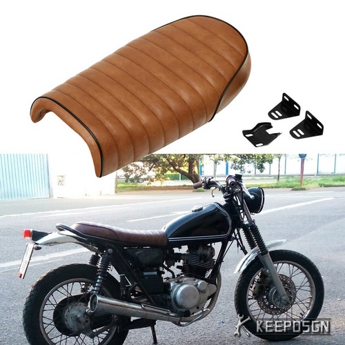 Brwon driver seat cafe racer - driver,