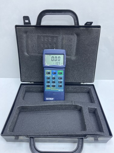 Extech cfm thermo - cfm, thermo-anemometer