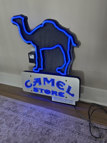Camel neon illuminated tobacco - camel,
