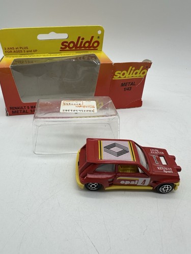Solido renault maxi turbo - maxi,