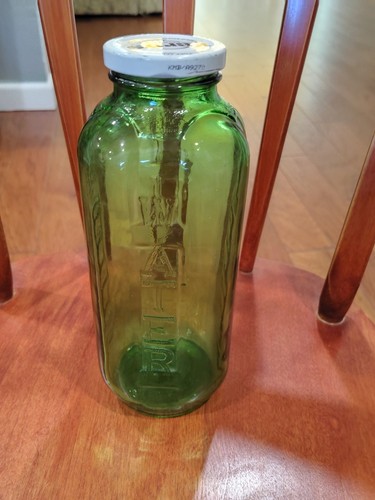 Vintage green glass oz - vintage, 40