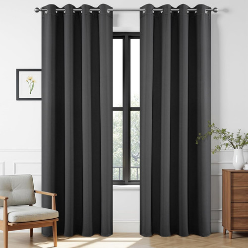 Grey blackout curtains for - blackout,