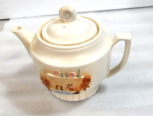Vintage porcelier coffee pot - vintage,