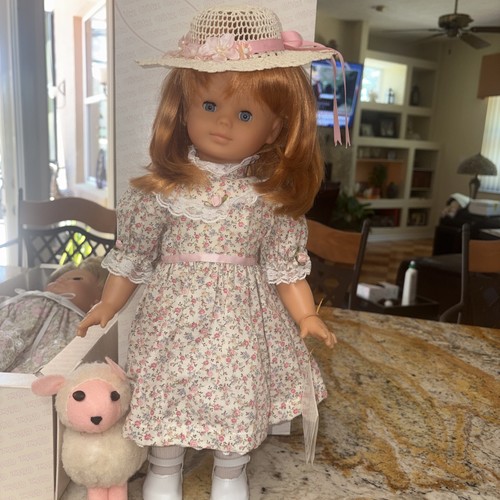 Vintage gotz1989 doll red - doll,