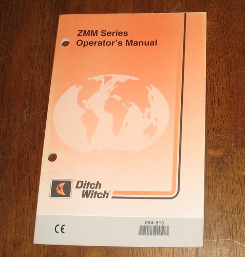 Ditch witch zmm - ditch,