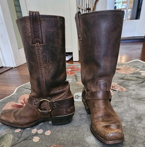 Women frye harness boots - women’s,