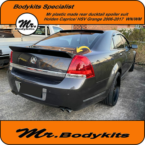 Plastic ducktail spoiler for - ducktail,