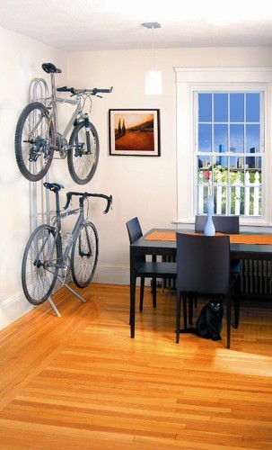 Two bike gravity stand - two, bicycle