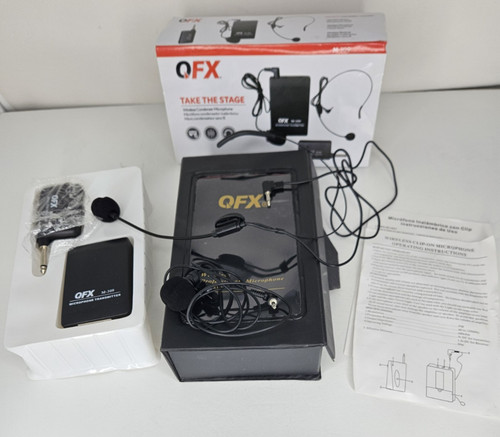 Qfx 309 wireless microphones - m-309,