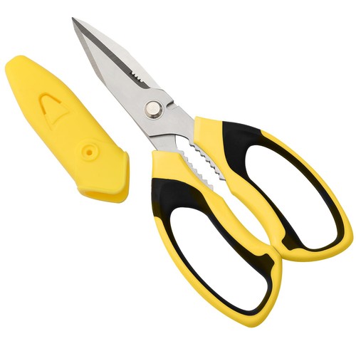 Heavy duty utility scissors - heavy, 8"