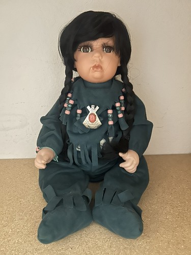 Native american doll - native,