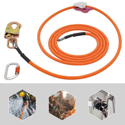 Climbing lanyard steel core - climbing,