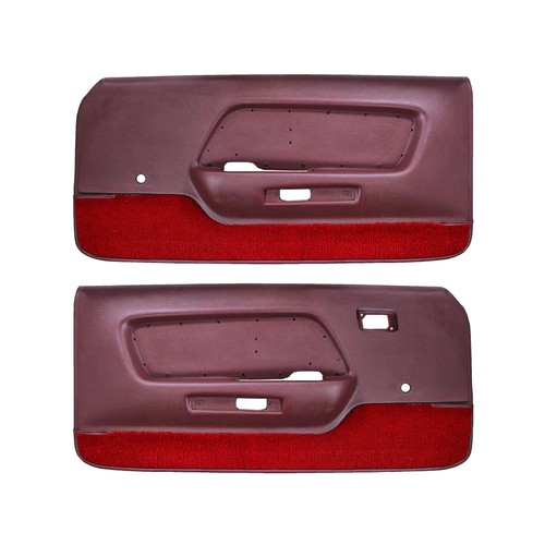 Door panel dark red - panel,