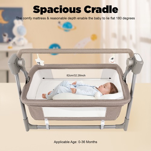 Months electric baby crib - months,