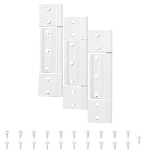 Pack matte white screen door - white,