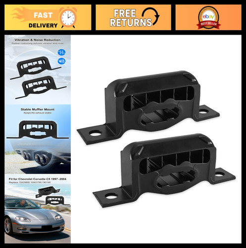 2pcs exhaust muffler bracket - exhaust,