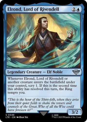 Elrond lord of rivendell - lord,