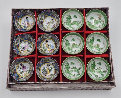 Vtg 12pcs porcelain - vtg,