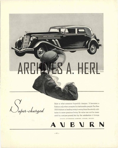 1935 auburn supercharged - 1935,