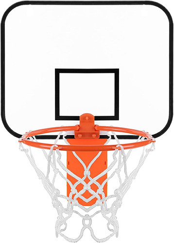 Trash can basketball hoop - trash,
