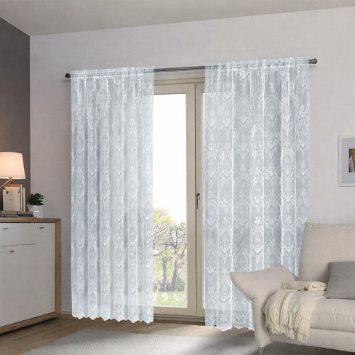 Crown shabby chic lace window - chic,