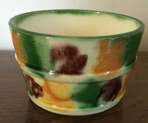 Antique japanese pottery bowl - antique,