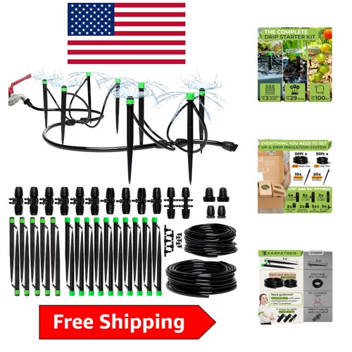100ft drip irrigation kit - 100ft,