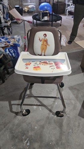 Vintage mcdonald high chair - mcdonald's,