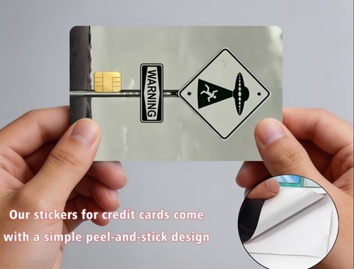 Alien ufo credit card debit - alien,
