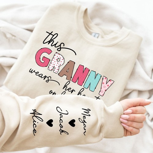 Cute personalized granny - personalized,