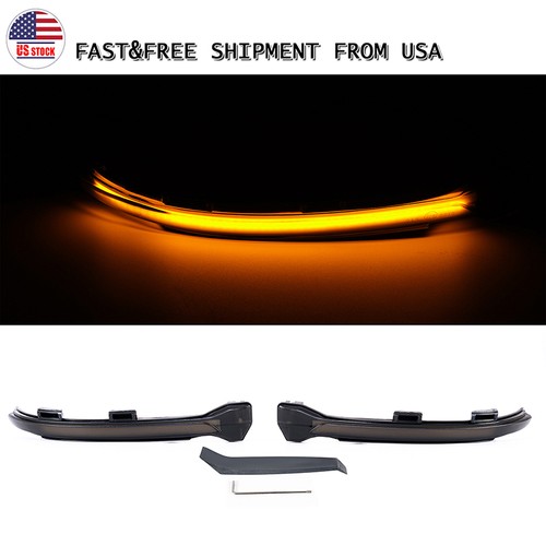 Sequential side mirror - side, led