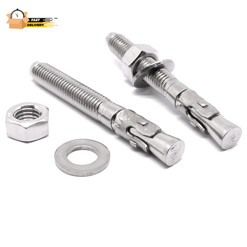 4 concrete anchors - 1/2", x