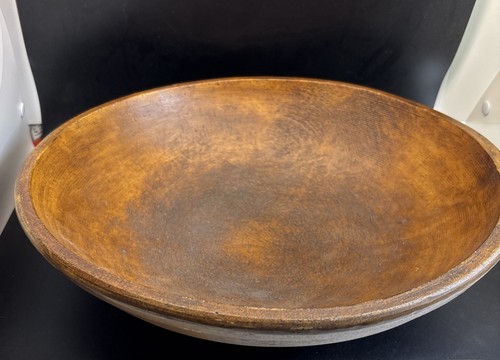 Primitive antique wooden dough - primitive,