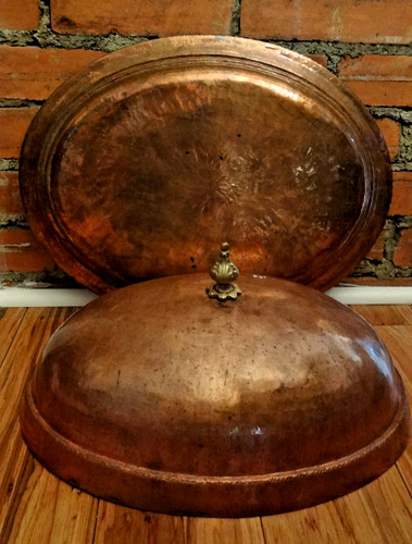 Antique ottoman hammered - antique,