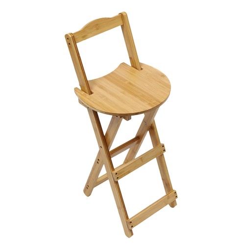Portable bamboo bar stool - portable,