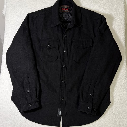 Schott nyc men black - men's, quilt