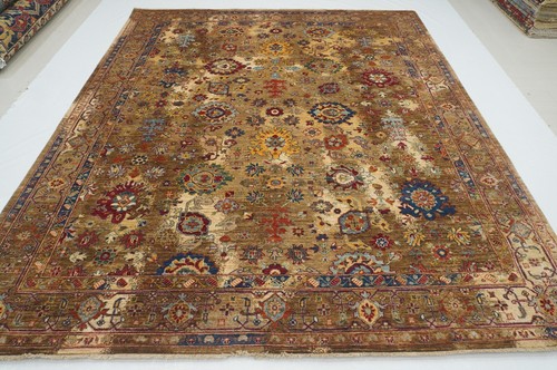 8x10 brown bidjar - 8x10, afghan