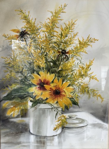 Watercolor bouquet - watercolor, of