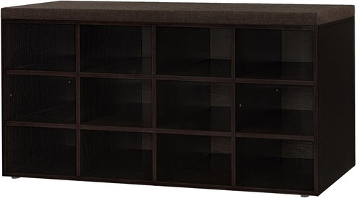 Shoe storage bench with - shoe,