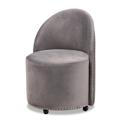 Blue gray velvet - or, luxe