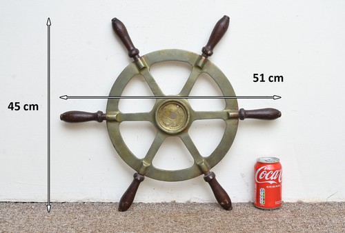 Vintage boat wheel - vintage,
