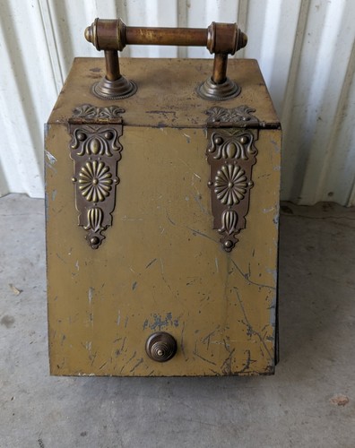 Antique coal ash box 1800 - antique,
