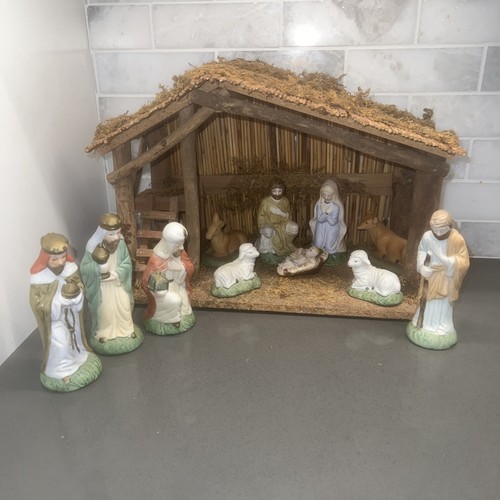 Vintage sears nativity - vintage,