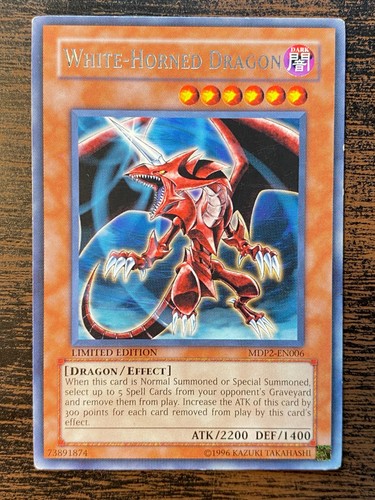 White horned dragon - dragon, mdp2-en006