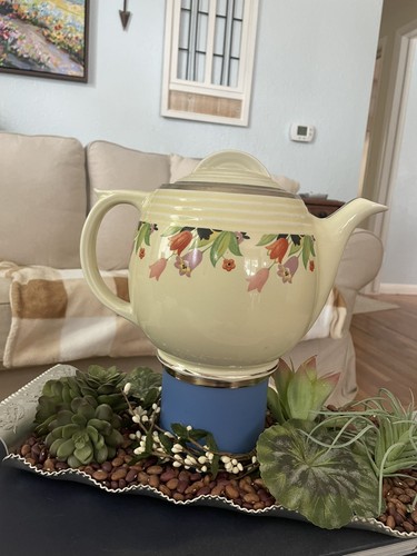 Vtg hall crocus - hall, deco