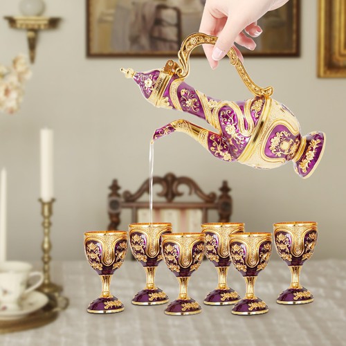 Turkish tea set vintage - set,,