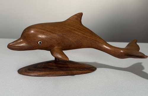 Vintage dolphin solid - solid, wood