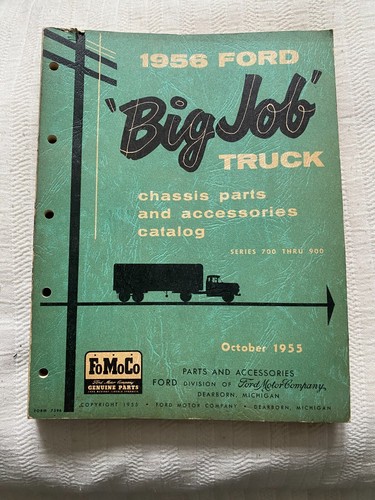 1956 ford big job truck - ,