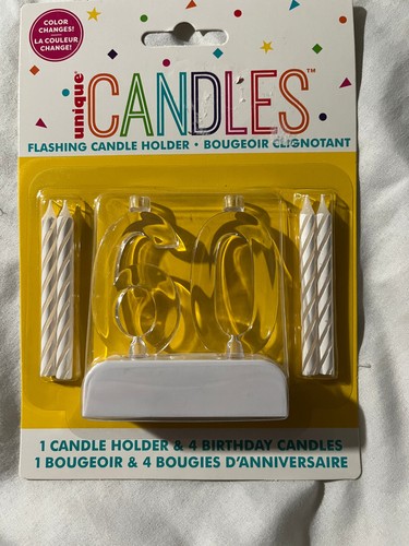 Flashing color changing candle - flashing,
